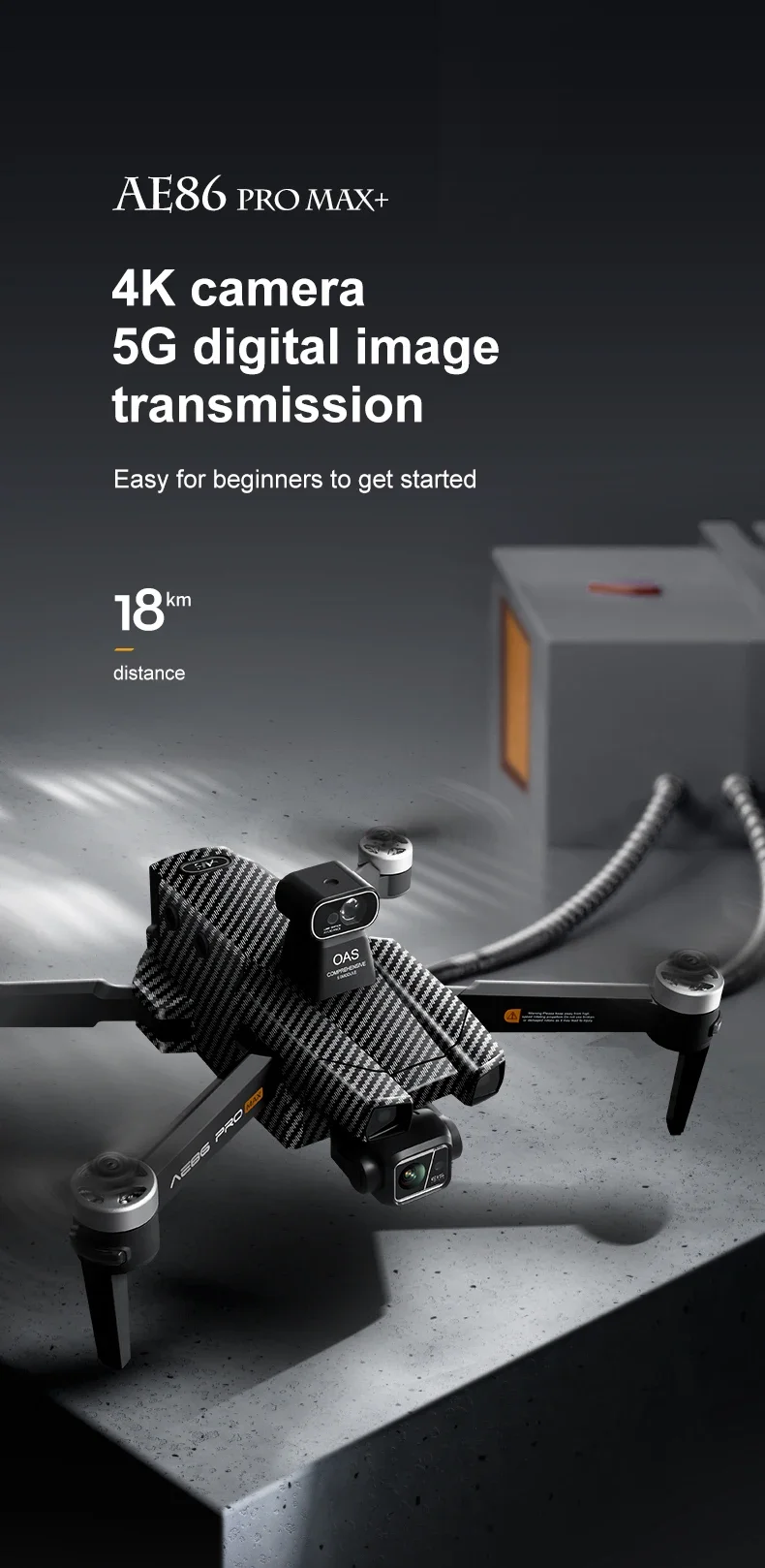 High end AE86drone with camera - Jjrc Drone X12 review and price